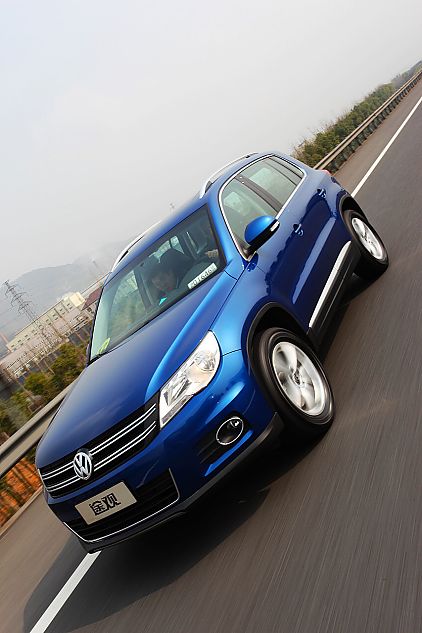 上海大众途观动态外观图片