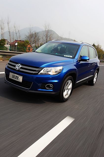 上海大众途观动态外观图片