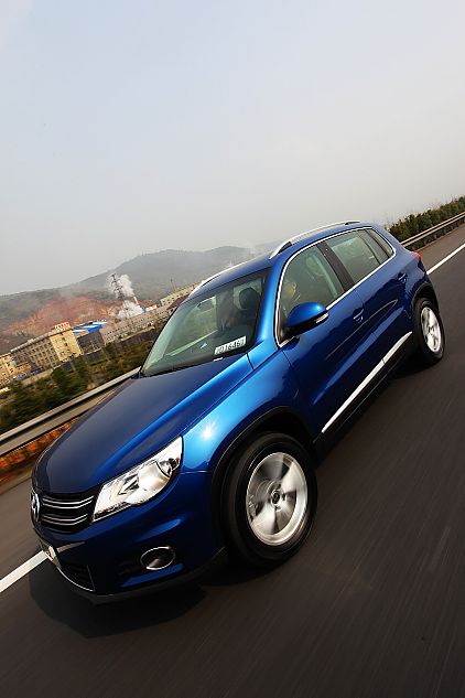 上海大众途观动态外观图片