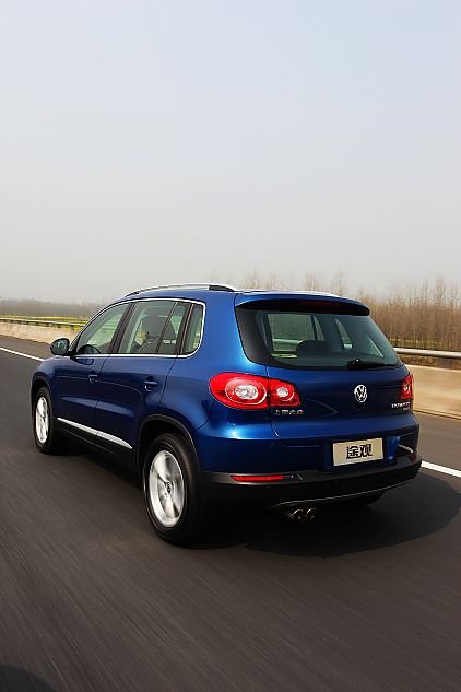 上海大众途观动态外观图片