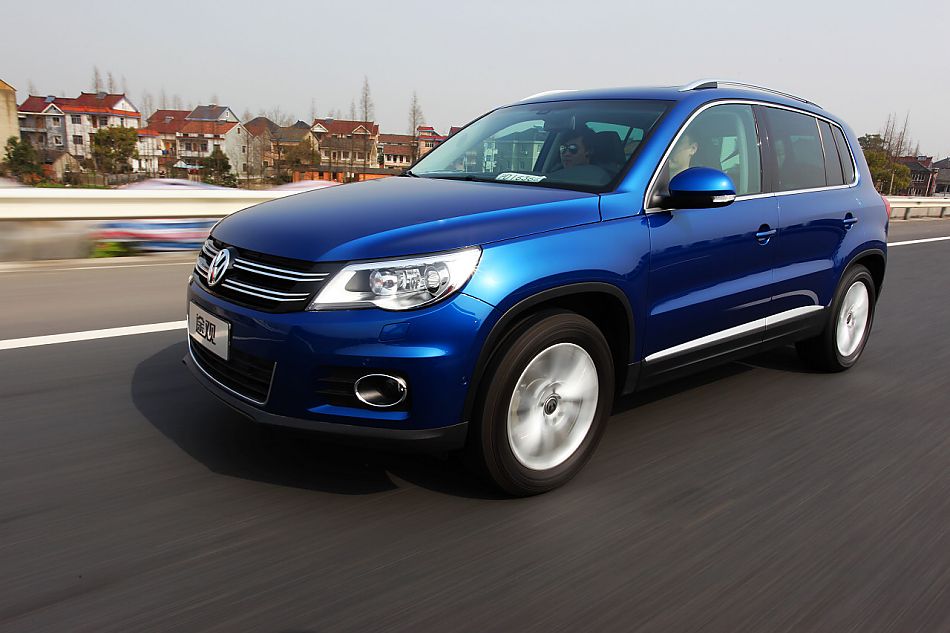 上海大众途观动态外观图片