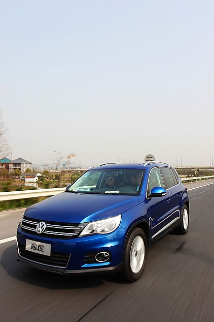 上海大众途观动态外观图片