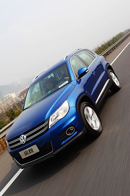 上海大众途观动态外观图片