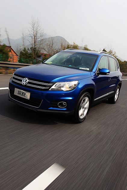 上海大众途观动态外观图片