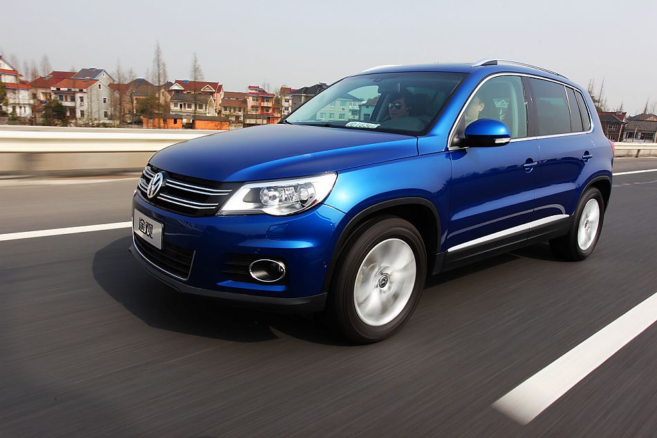 上海大众途观动态外观图片