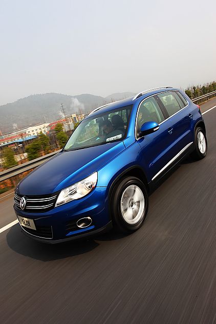 上海大众途观动态外观图片