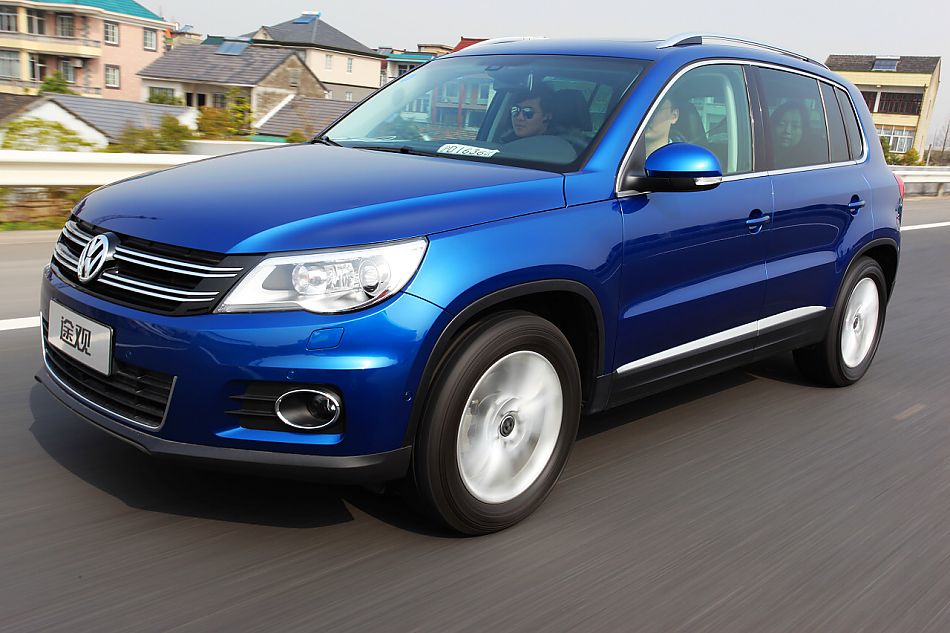 上海大众途观动态外观图片