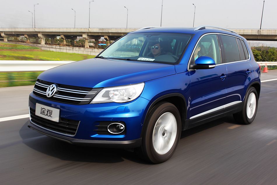 上海大众途观动态外观图片