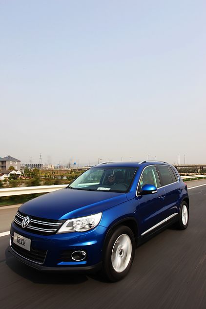 上海大众途观动态外观图片