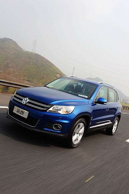 上海大众途观动态外观图片