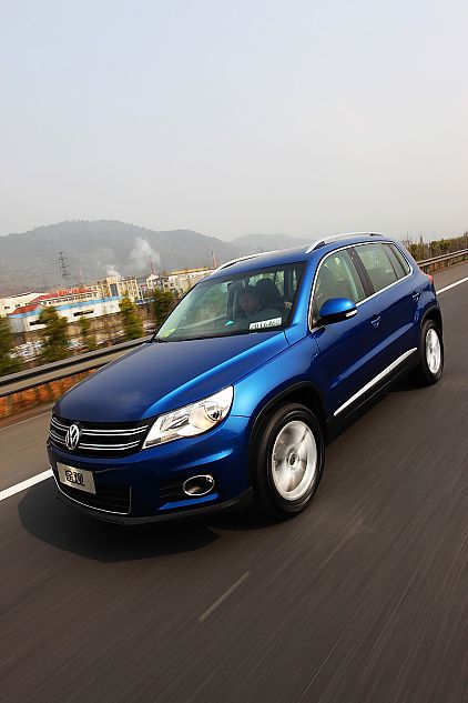 上海大众途观动态外观图片