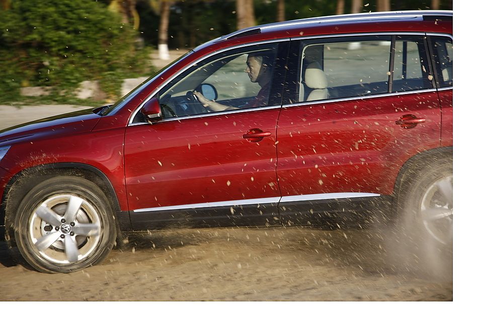 上海大众TIGUAN途观试驾实拍图