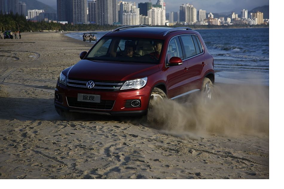 上海大众TIGUAN途观试驾实拍图