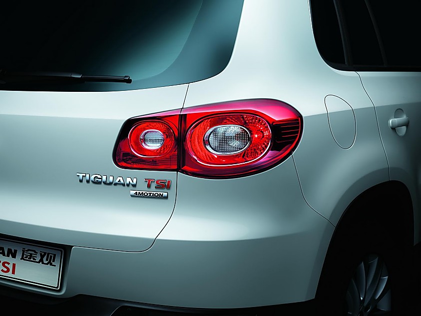 上海大众Tiguan途观车身颜色及外观