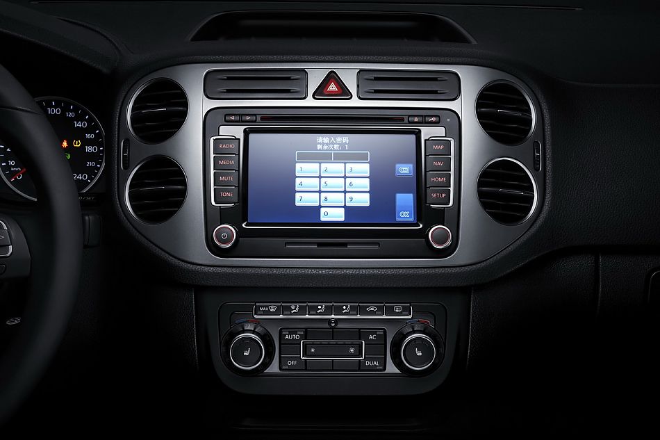 上海大众途观(Tiguan)内饰资料图