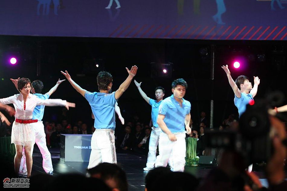 上海大众途观上市发布会-表演