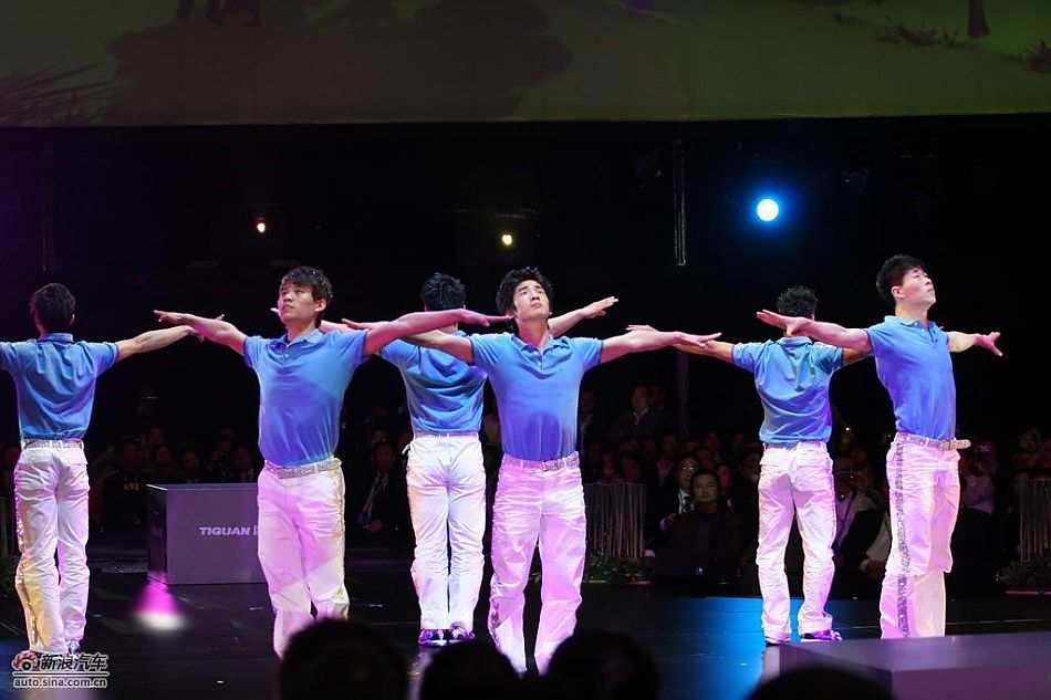 上海大众途观上市发布会-表演