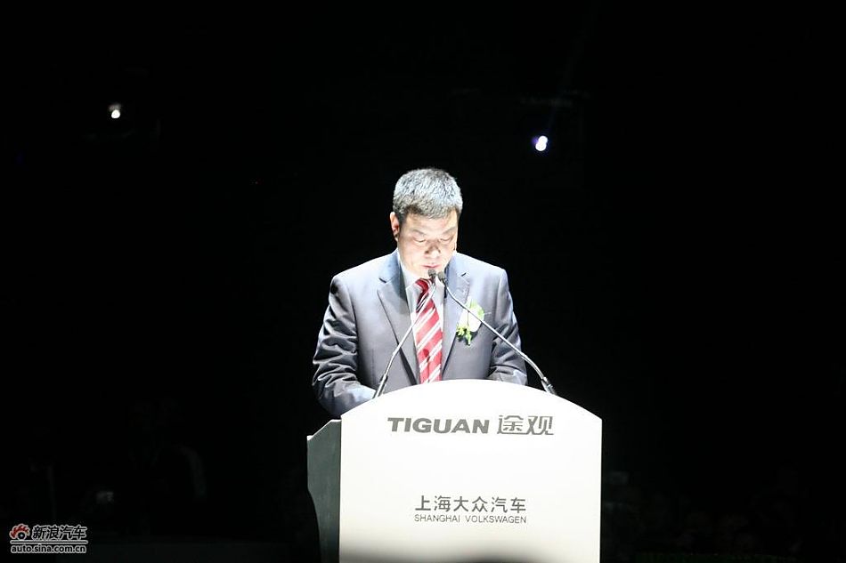 上海大众总经理刘坚致词