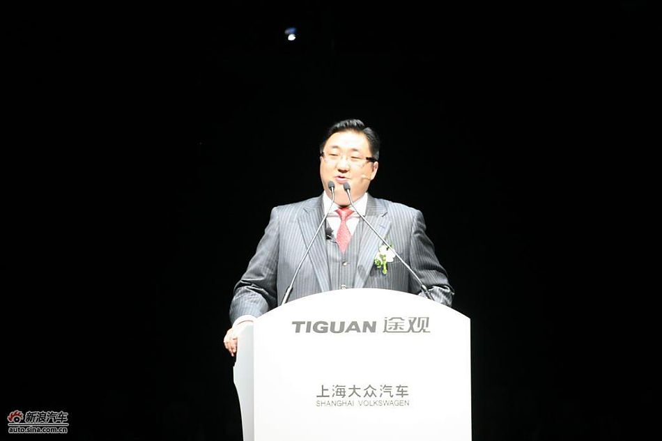 上海大众销售总监贾鸣迪致词