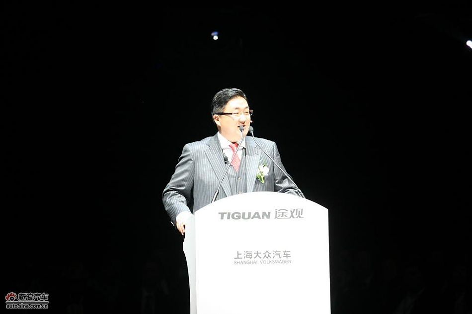 上海大众销售总监贾鸣迪致词
