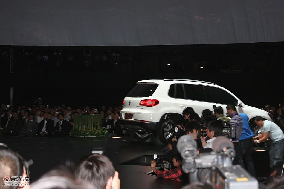 上海大众途观上市发布会现场图