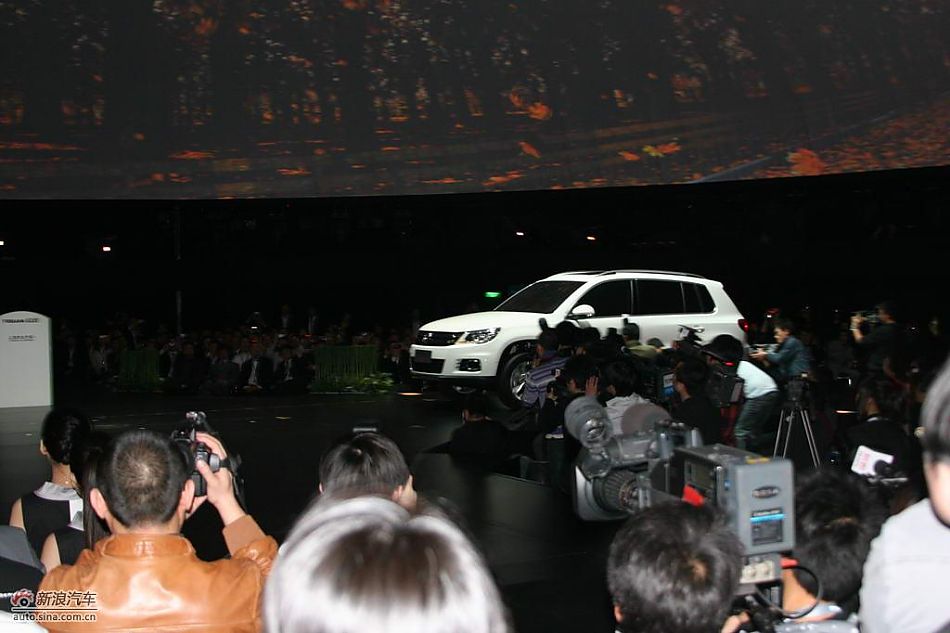 上海大众途观上市发布会现场图