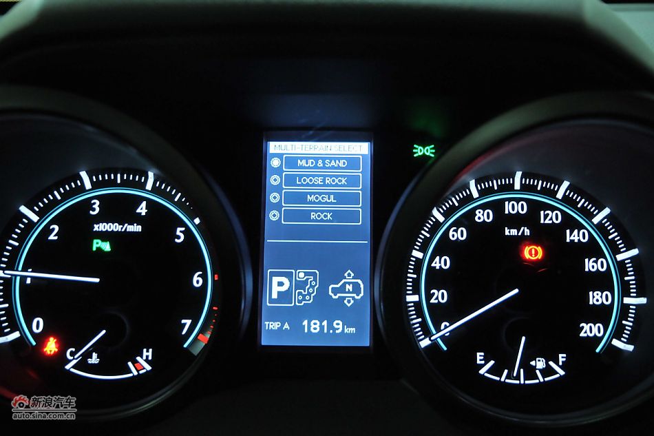 2010款普拉多VX 4.0自动导航版