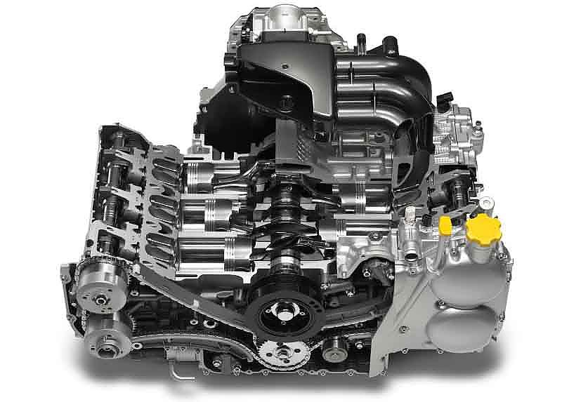 08款斯巴鲁驰鹏发动机