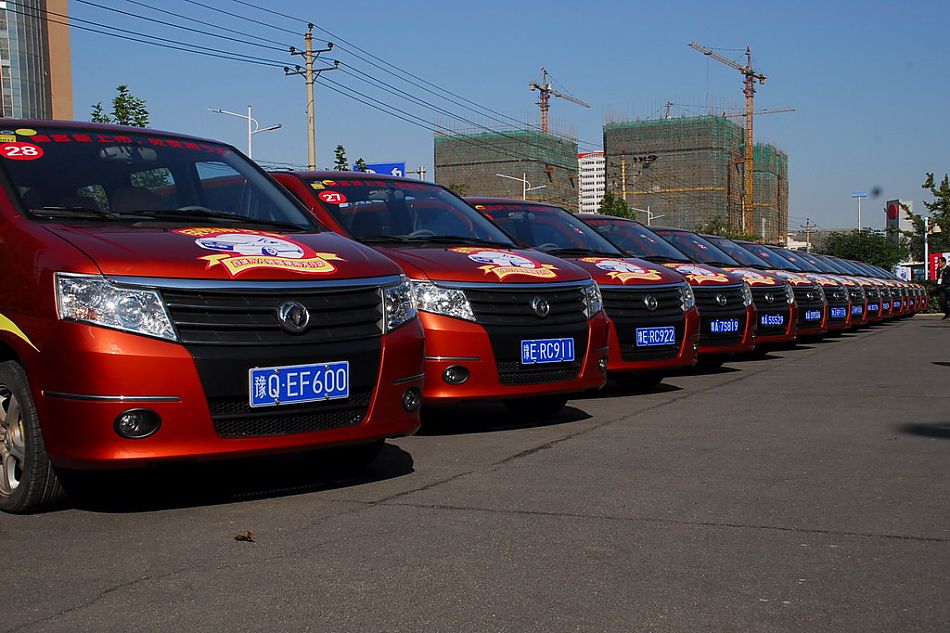 活动现场交车仪式