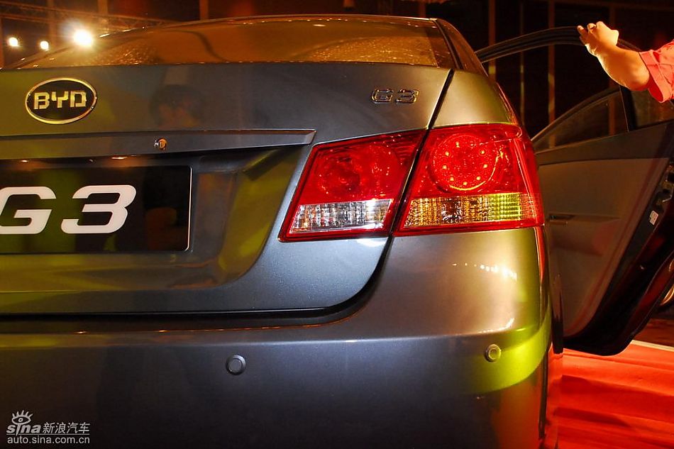 比亚迪G3上市现场新车图