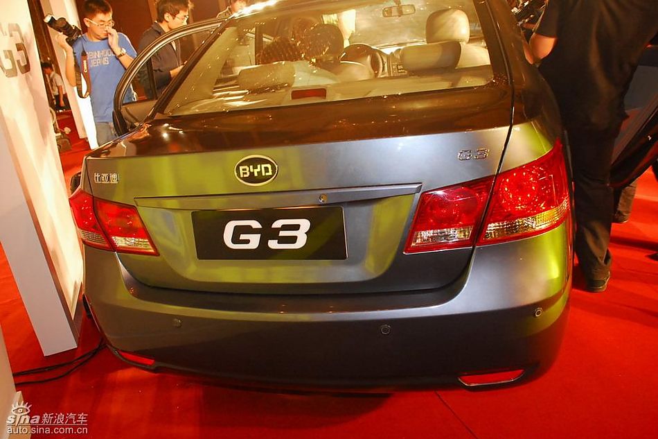 比亚迪G3上市现场新车图