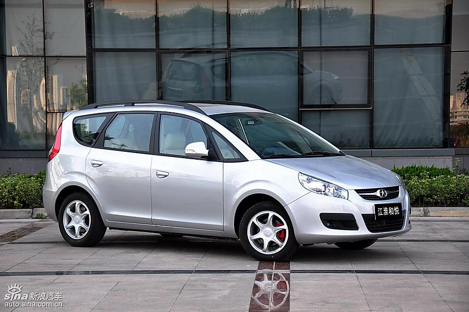 江淮和悦MPV实拍图外观