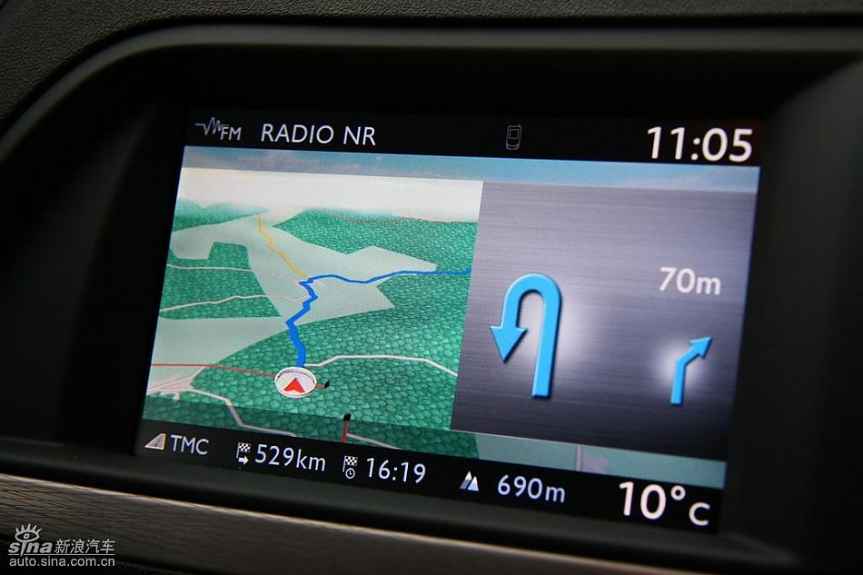 雪铁龙新C5内饰实拍