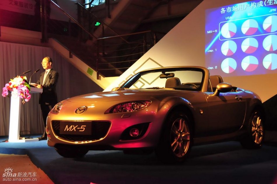 Mazda MX-5上市实拍图