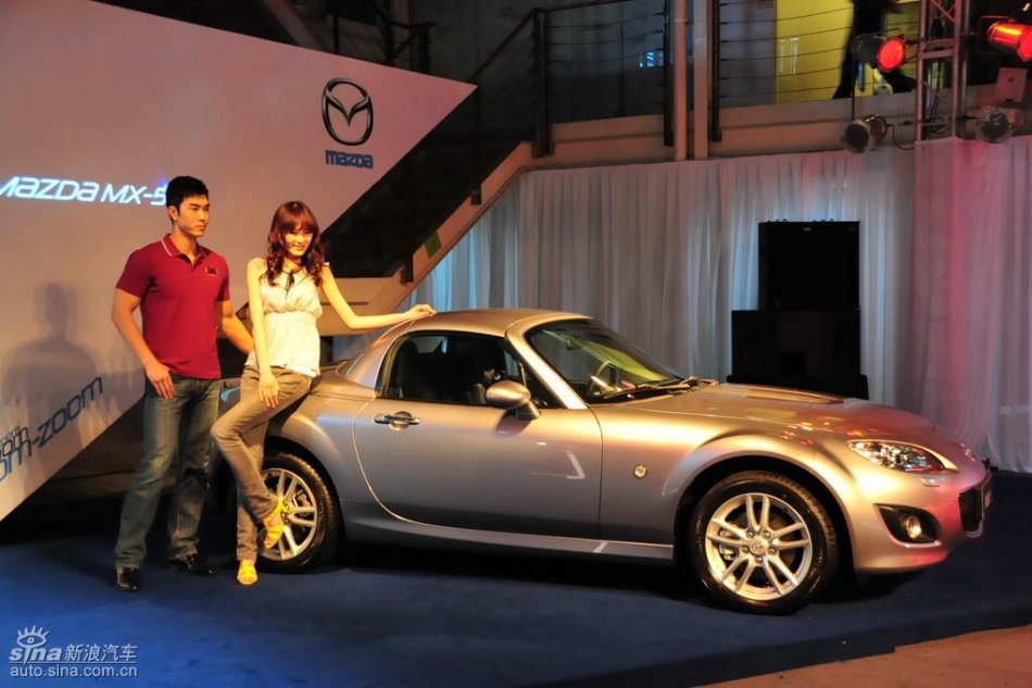 Mazda MX-5上市实拍图