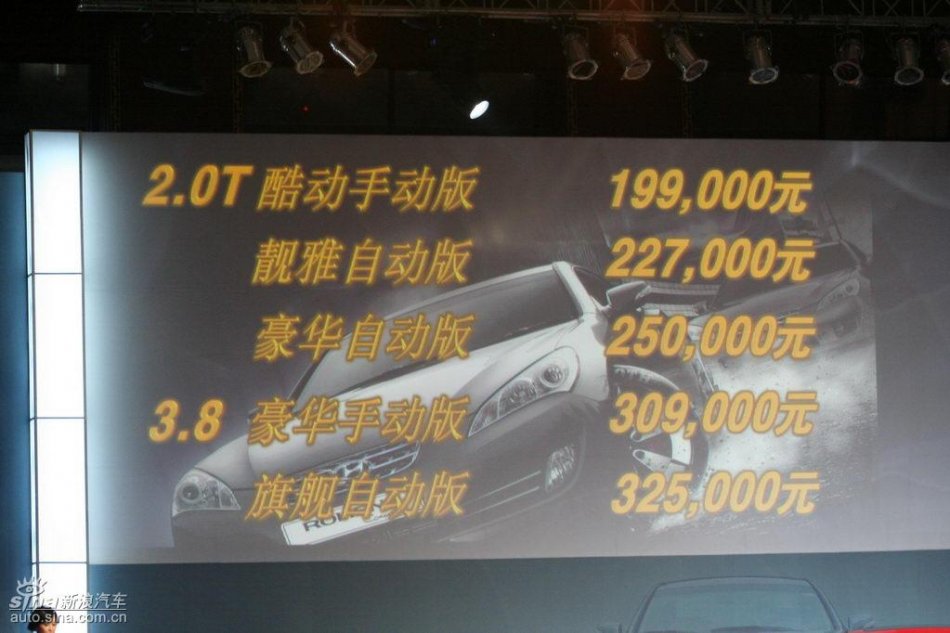 劳恩斯酷派亮相