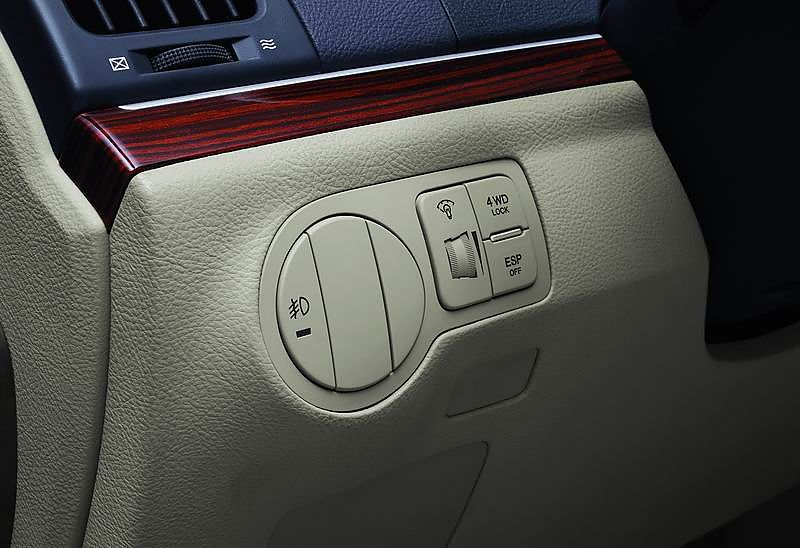 4轮驱动和ESP控制键