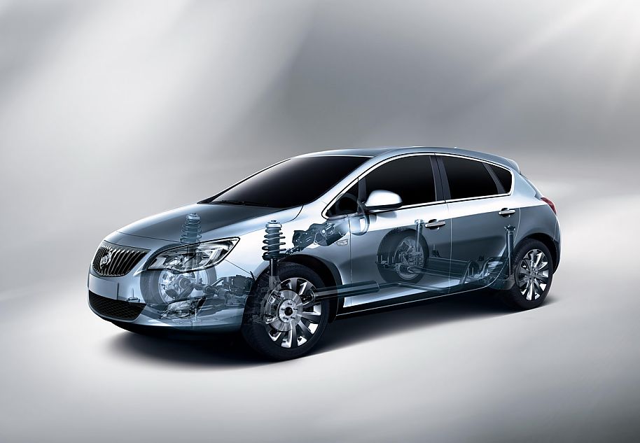 上海通用别克英朗高性能底盘资料图