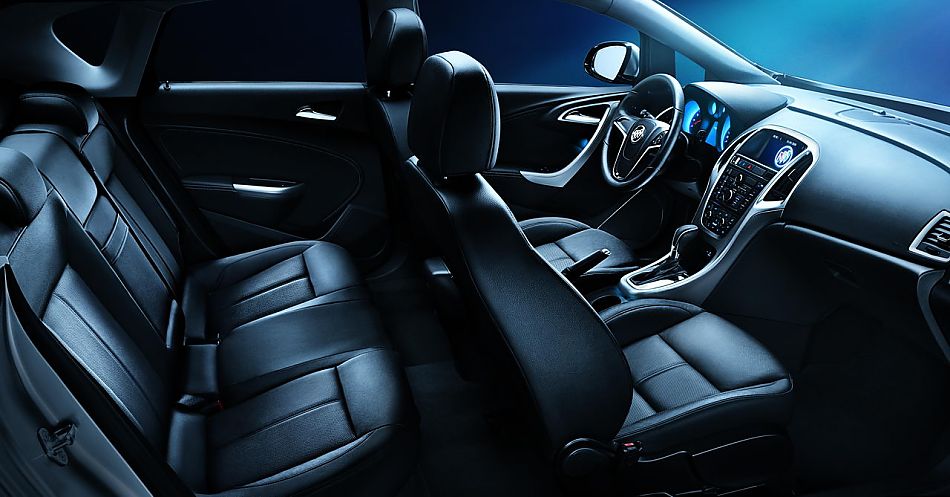 上海通用别克英朗内饰资料图