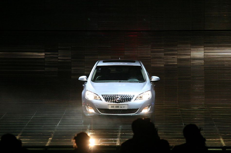 别克英朗XT亮相发布会现场