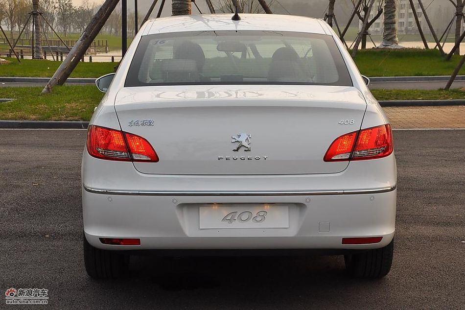 东风标致408试车实拍图 外观