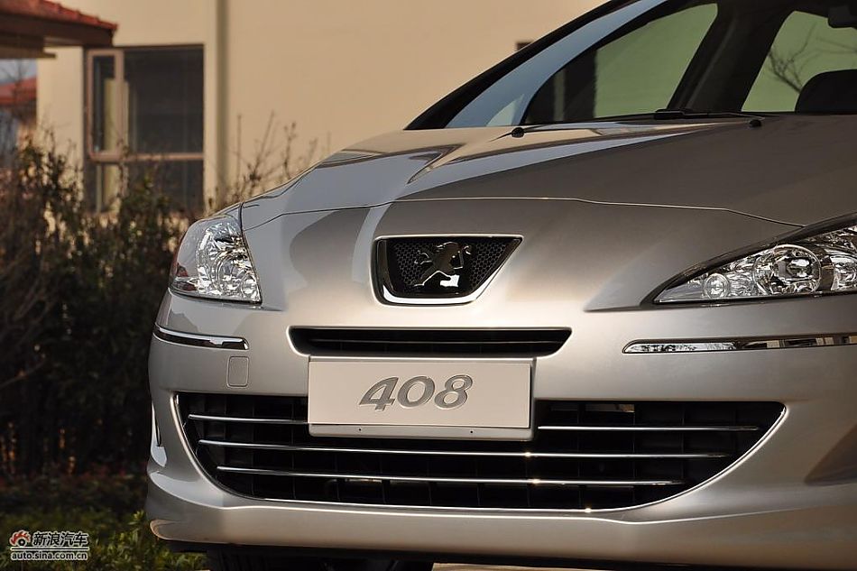 东风标致408试车实拍图 外观