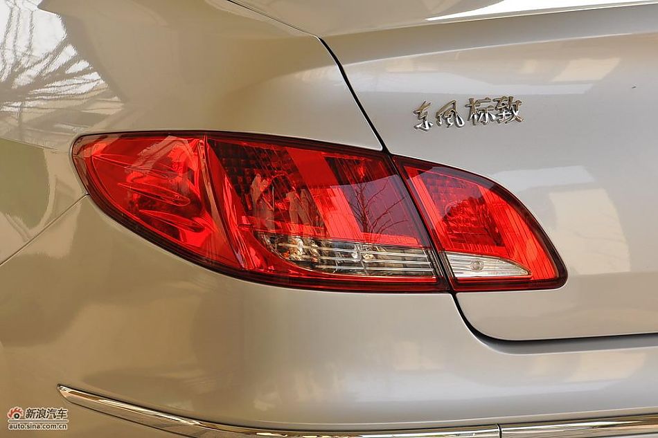 东风标致408试车实拍图 外观