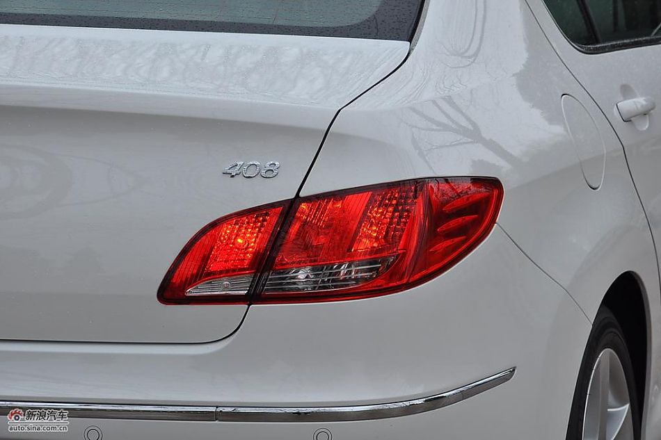 东风标致408试车实拍图 外观