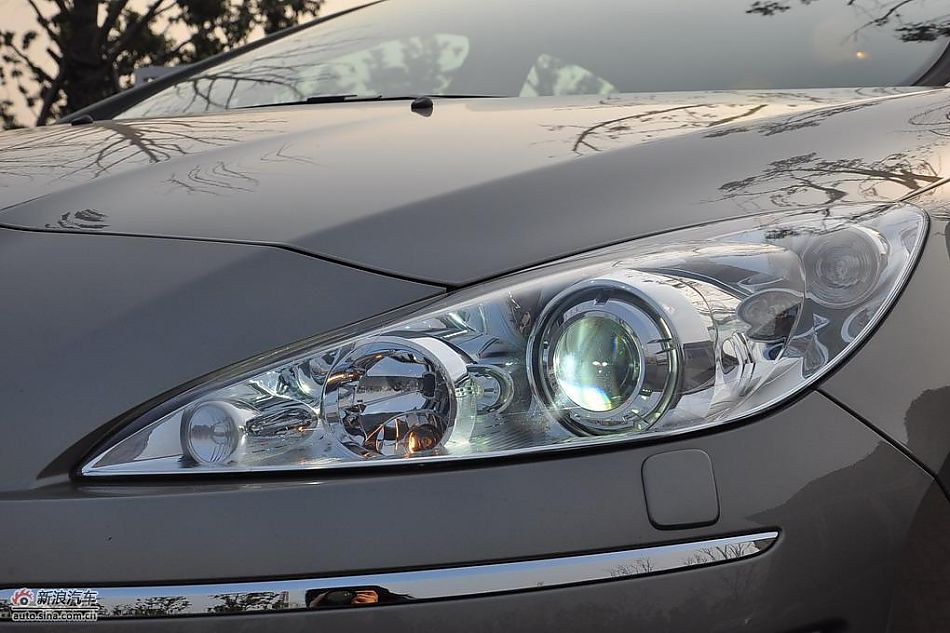 东风标致408试车实拍图 外观