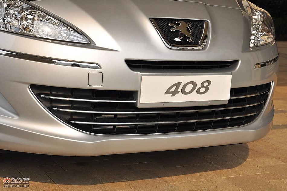 东风标致408试车实拍图 外观