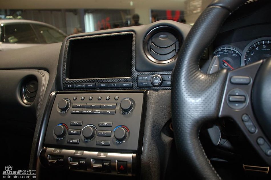 日产GT-R高清实拍图-内饰