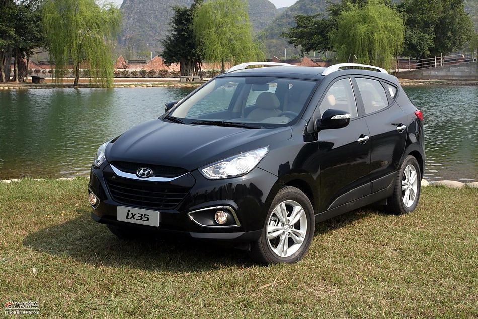 北京现代ix35外观实拍图