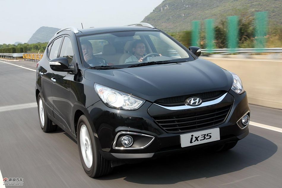 北京现代ix35试驾图