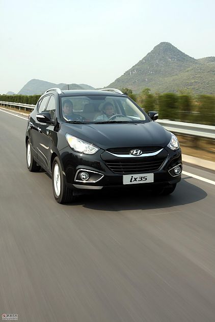 北京现代ix35试驾图